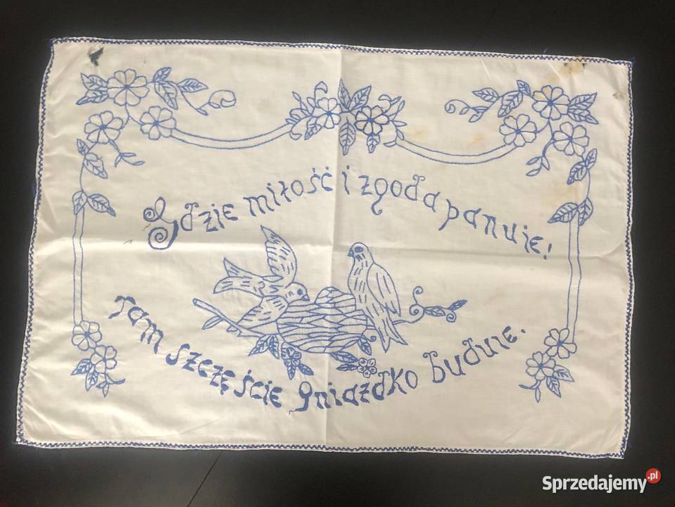 7 Makatki haftowane lata 5060 XX wieku starsze małopolskie