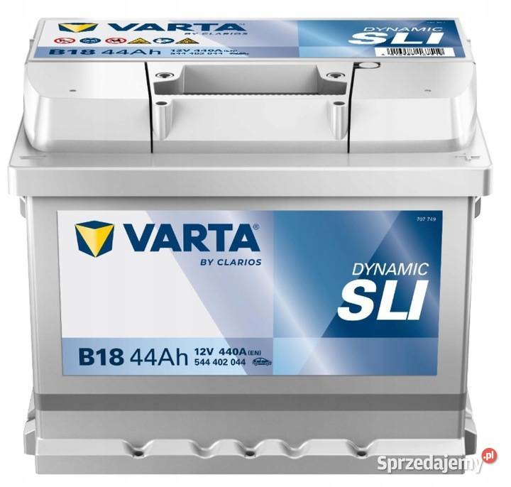 Akumulator 44Ah 440A Varta Blue B18 P łódzkie Tomaszów Mazowiecki sprzedam