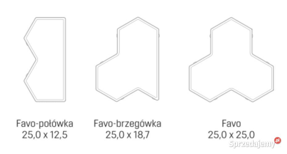 Kostka betonowa Favo Świdnica