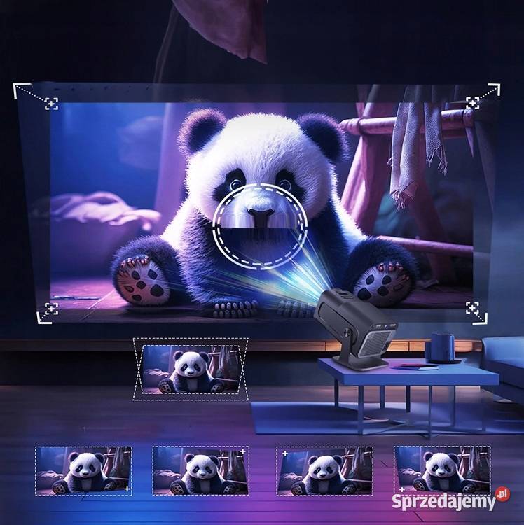 Projektor LED Magcubic Hy320 mini czarny Pozostałe mazowieckie Myszyniec sprzedam