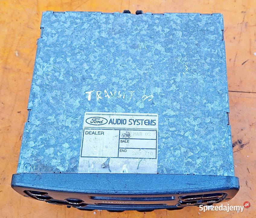 FORD RADIO 4000 TRAFFIC 96FP18K876JC osobowe Radom