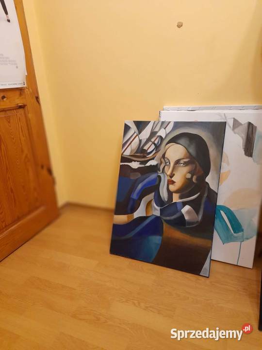 Obraz Kobieta z Łódkami Tamara Łempicka Warszawianka sprzedam