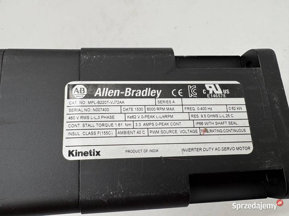 Allen Bradley MPLB220TVJ72AA Servomotor mazowieckie