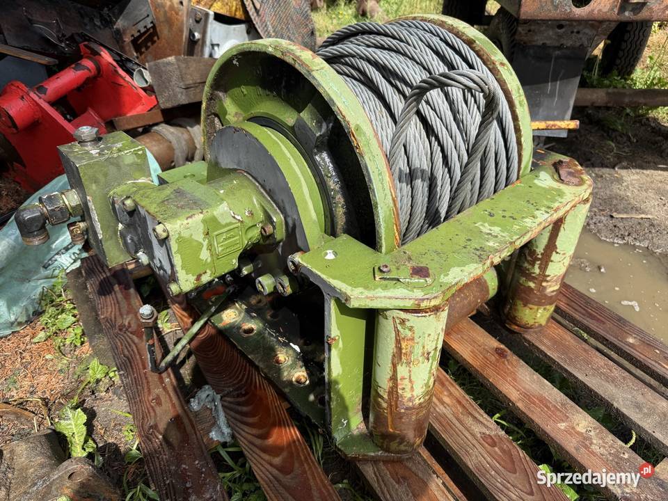 Wciągarka hydrauliczna do ładowarki spycharki Opole
