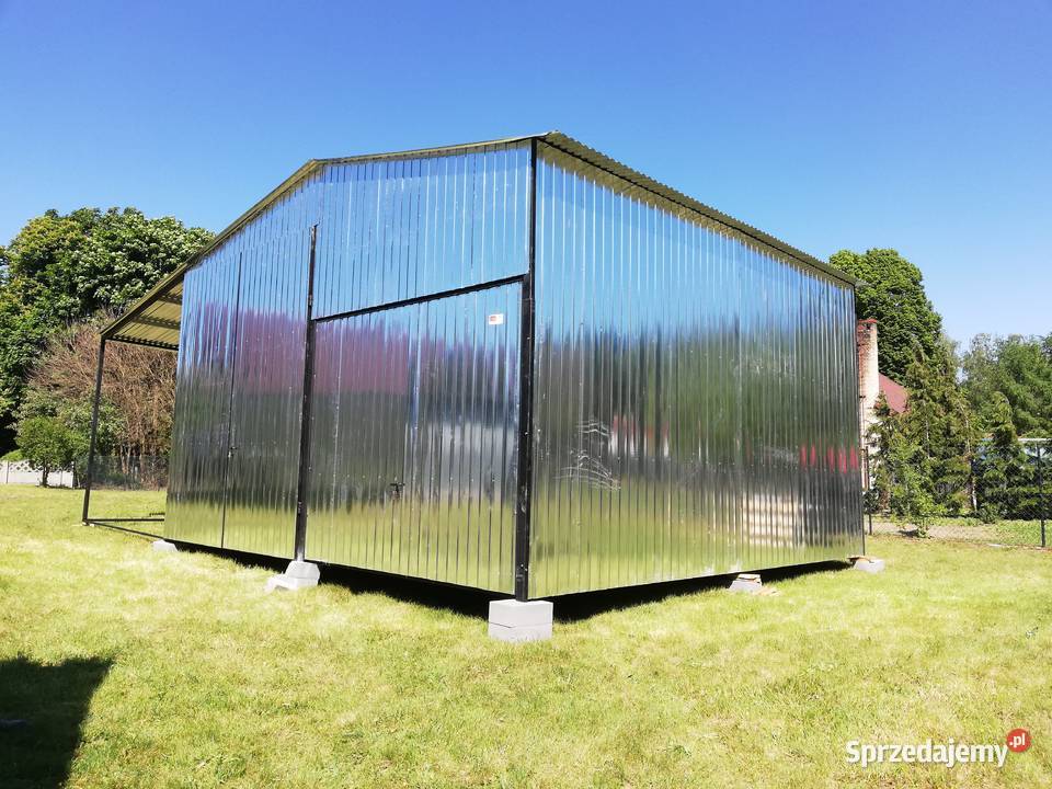Garaż Blaszany Ocynkowany Garaże Blaszane Sprzedaż Miechów