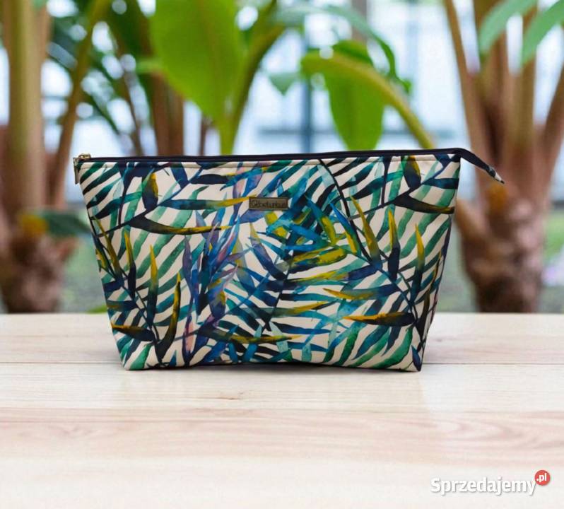 Duża wodoodporna kosmetyczka podróżna Rękodzieło Kraków