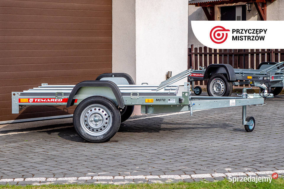 NOWA 2023 Przyczepa motocyklowa TEMARED MOTO 3 Dąbrowa Górnicza
