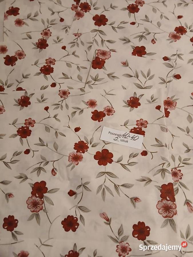 Poszewki na małe poduszki jaśki inny kolor mazowieckie sprzedam