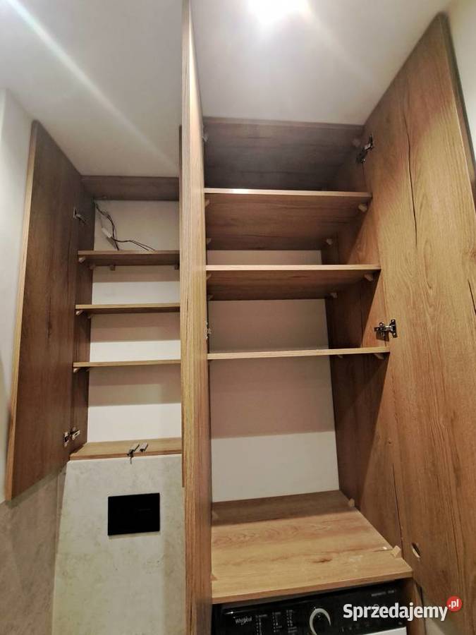 Meble łazienkowe jasnobrązowe dąb hudson złoty Warszawa sprzedam