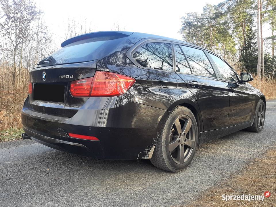 BMW 320d Touring F31 2013 nawigacja bixenon el Rok produkcji 2013 Mielec
