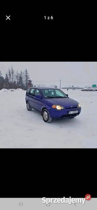 Sprzedam honda hrv 2001r 4x4 benzyna gaz mazowieckie Płońsk