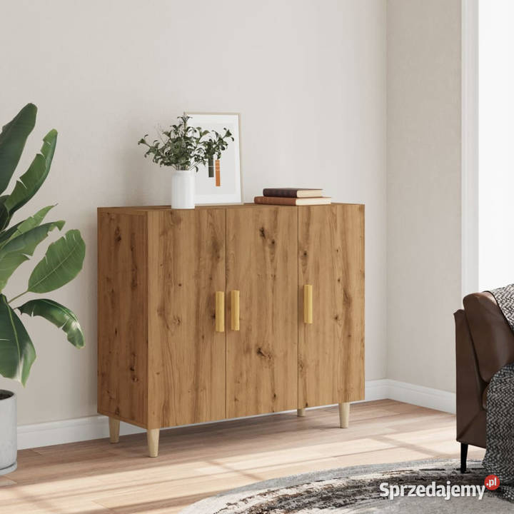 Szafka dąb artisan 90x34x80 materiał Warszawa