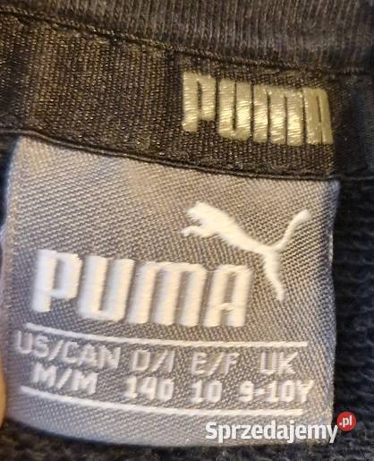 bluza Puma r 140 10lat czarna z kapturem Kraków