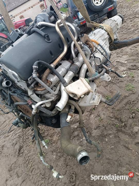 Silnik z skrzynia biegów volkswagen Touareg 50 120000km Chojna