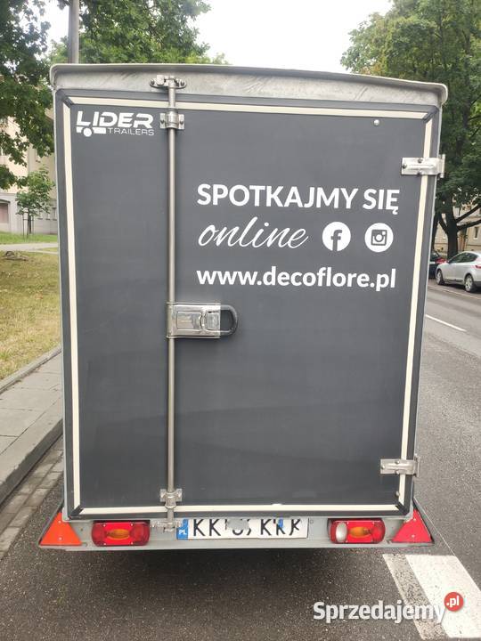 Przyczepa cargo kompozytowa hi end towarowe małopolskie Kraków