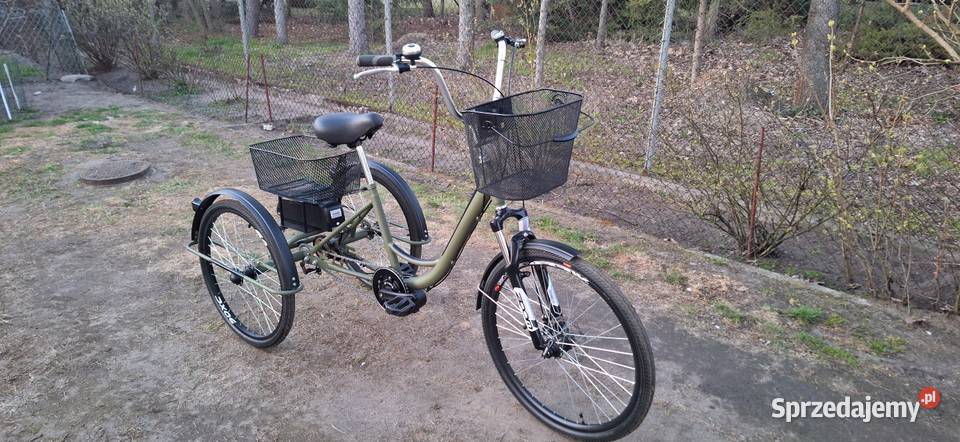 Rower elektryczny trójkołowy 48V 500W Nowy Łąck