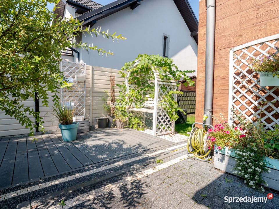 Dom bliźniak do sprzedania 130m2 Skawina utwardzona sprzedam