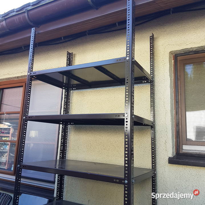 regał magazynowy solidny duży wytrzymały 250 brązowy mazowieckie sprzedam