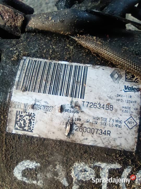 Renault Clio Captur kompresor klimatyzacji Skoczów