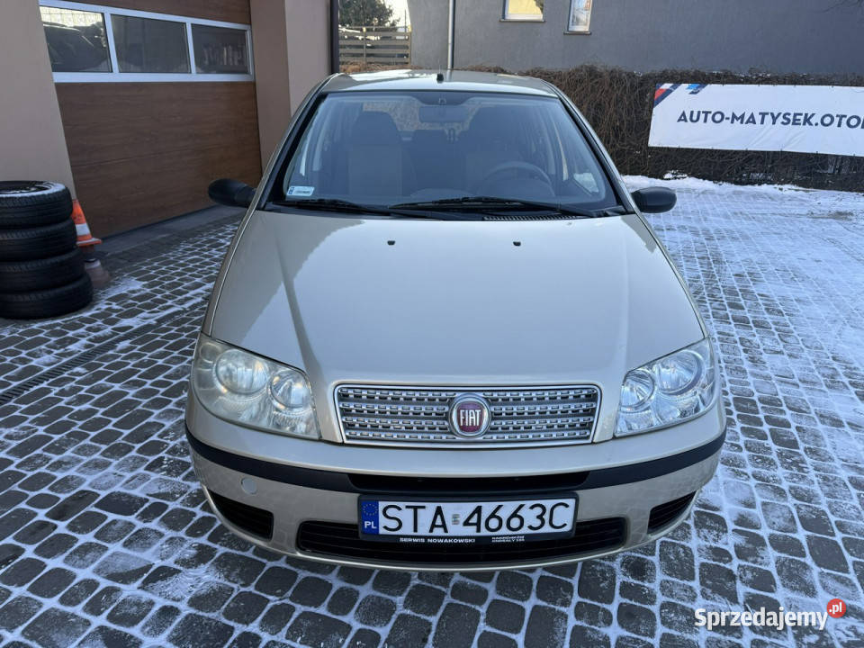 Fiat Punto 12 60 Klimatyzacja II FL 2003 złoty