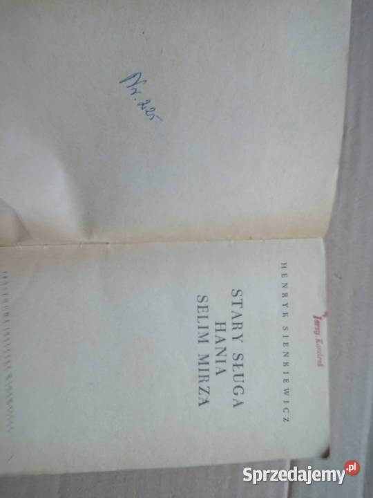 Stary sługa Hania Selima Mirza Henryk Sokółka