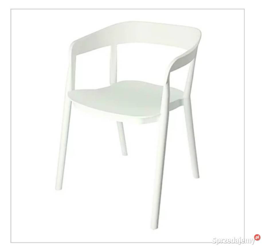 Krzesło białe nowoczesne Darmowa dostawa Promocja