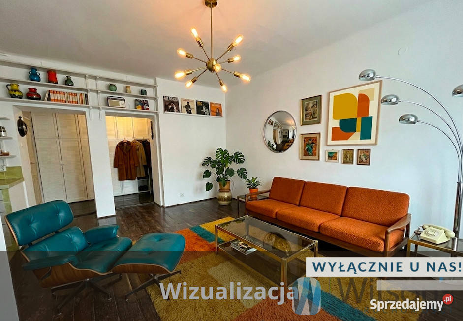Mieszkanie Warszawa 48m2 2pokojowe kamienica