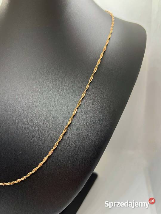 Złoty łańcuszek pr 585 275g Długość 54 Splot warmińsko-mazurskie Elbląg