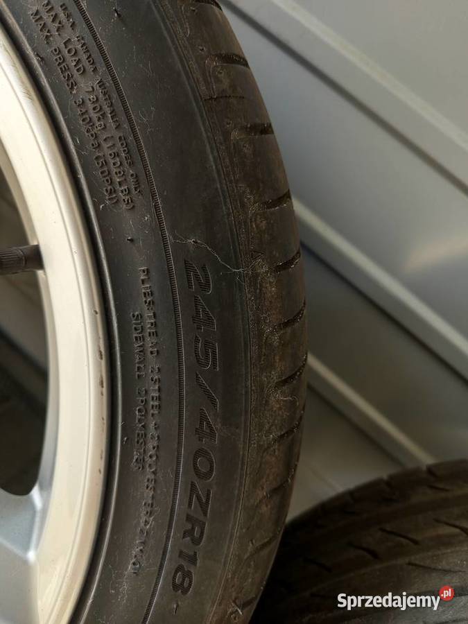 Sprzedam felgi 18 audi nowe opony Wieruszów