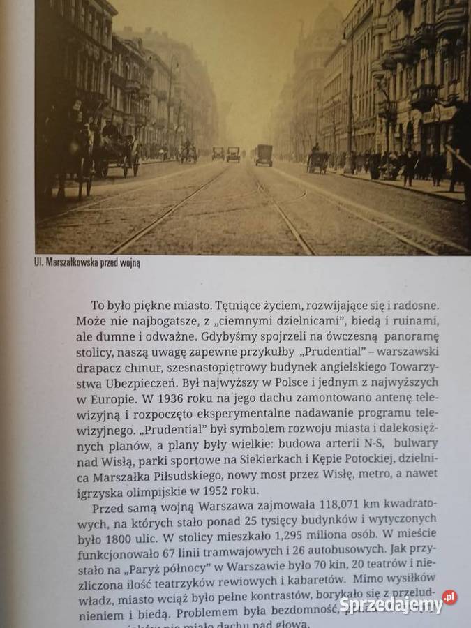 Piękne albumy Warszawa ballada odbudowana