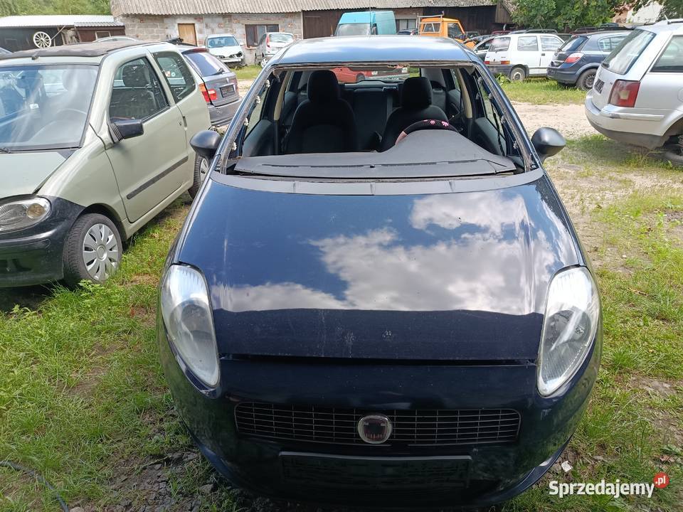 Fiat Punto 13 55 kW 2008 r dawca części Rok produkcji 2008 Szklarka Myślniewska sprzedam