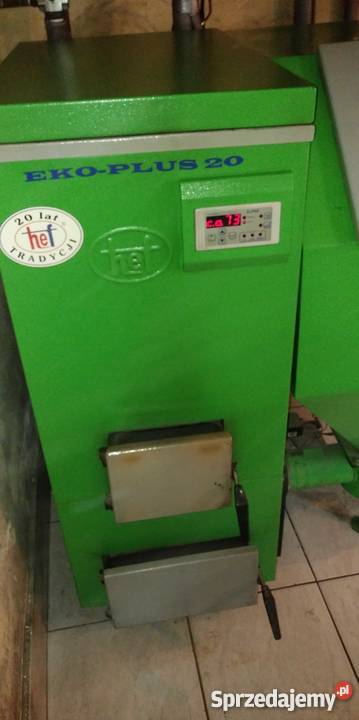 Piec kocioł na ekogroszek HEF 20kW wielkopolskie sprzedam
