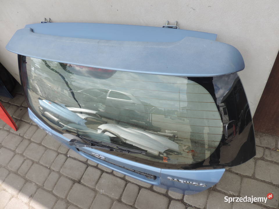 DAEWOO KALOS KLAPA TYŁ BAGAŻNIKA Rok produkcji 2004 Nowy Sącz