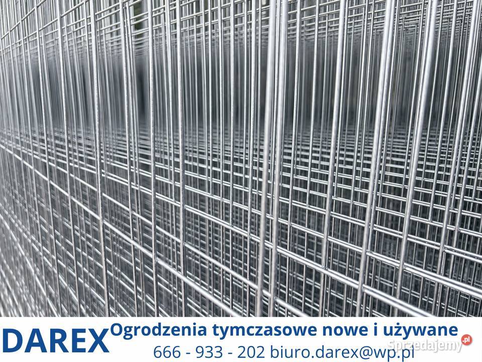 Ogrodzenie tymczasowe budowlane NOWE panel Siatki i panele lubuskie