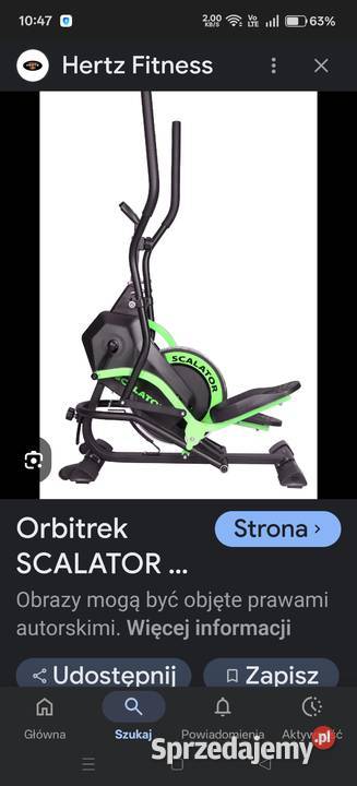 Orbitrek scalator sprzedam