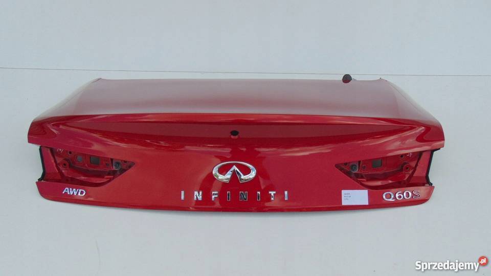 KLAPA BAGAŻNIKA TYŁ INFINITI Q60S 240875CB0C Nowy Tomyśl