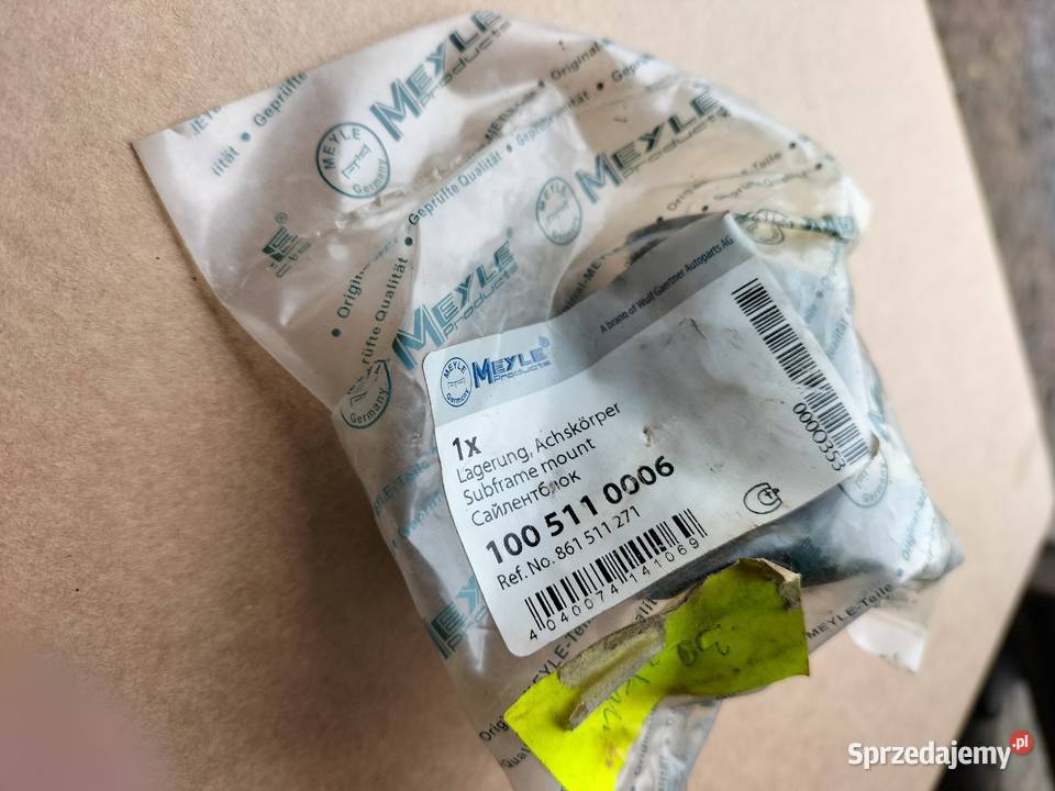 TULEJA TYLNEJ BELKI VW POLO 7594 1005110006 Kamień-Kolonia