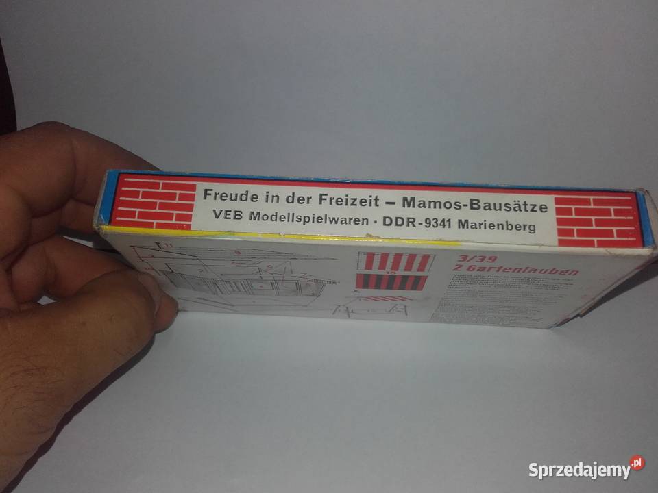 Bausatz MAMOS domek letniskowy hata PRL DDR H0