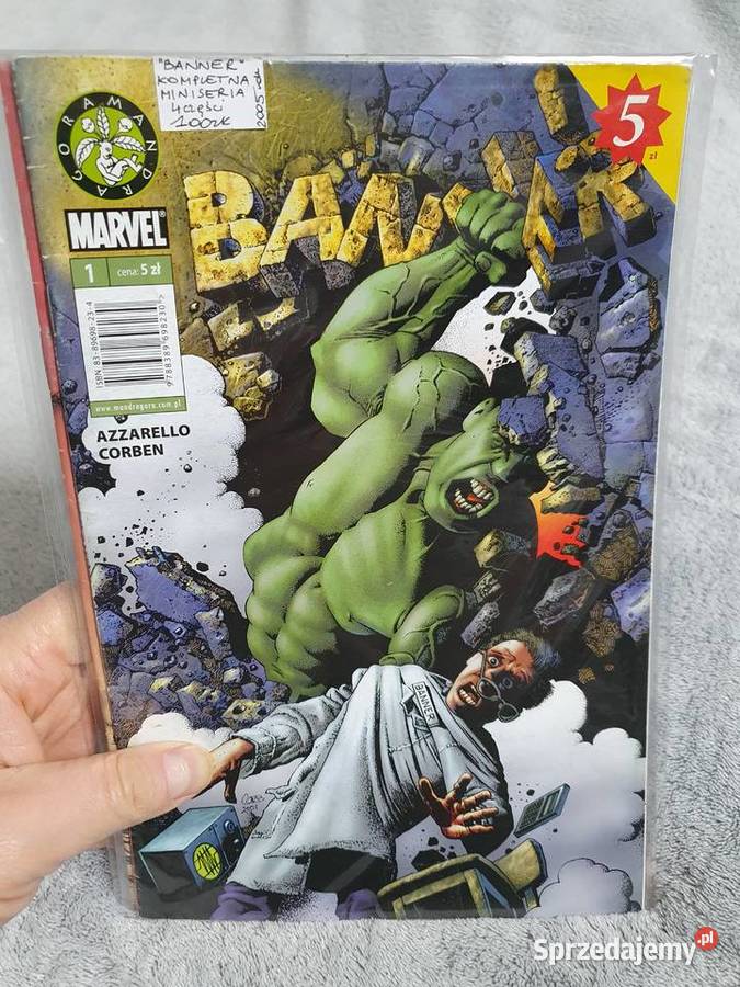 Banner zestaw 4 komiksów Mandragora 2005 Gdynia