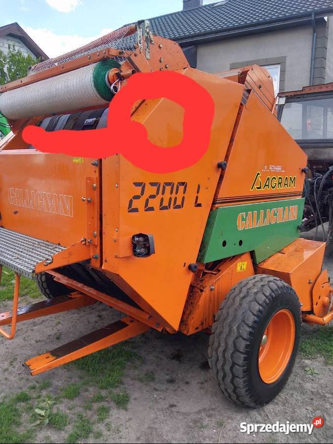 Wałek gallignani 2200 welger nieuszkodzony