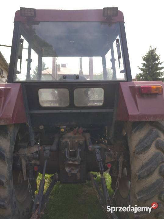 ciągnik Case International 955 z turem traktor Ciągniki lubelskie Krasnystaw