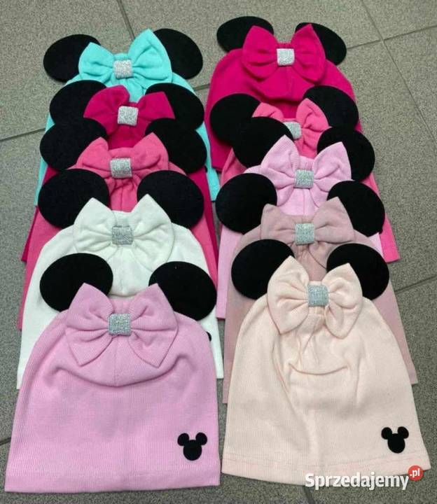 Bawełniana czapeczka dziewczęca małopolskie Olkusz