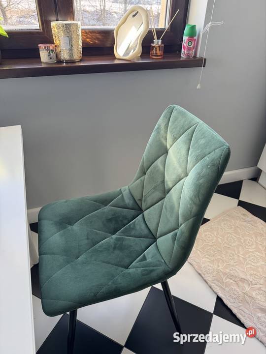 Krzesła z aksamitu Lubin