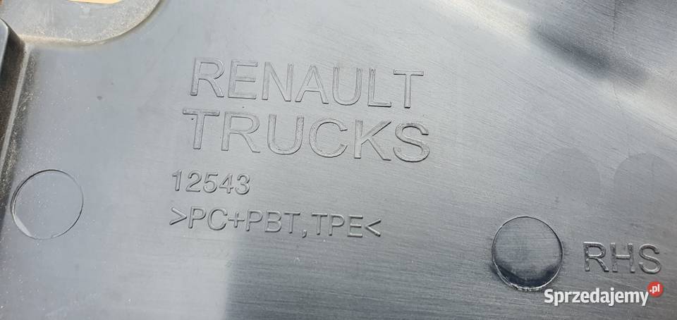 RENAULT RANGE GAMA T PODSZYBIE PRAWE NAROŻNIK Bieleń