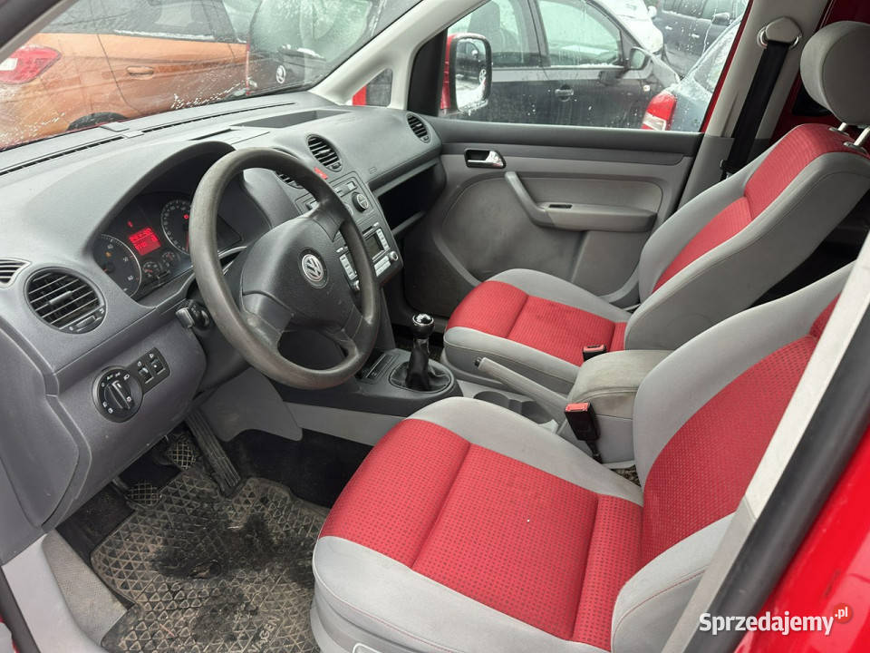 Volkswagen Caddy 20 TDI 7 miejsc podwójne drzwi światła przeciwmgielne Wejherowo