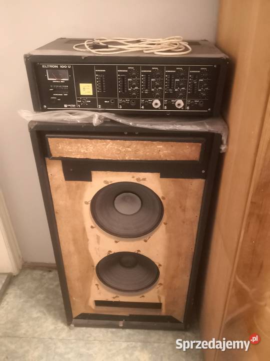 Amplimikser Unitra Eltron 100 U kolumna Chorzów