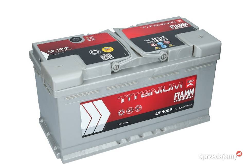 Akumulator Fiamm 12V 100Ah 870A kujawsko-pomorskie Bydgoszcz