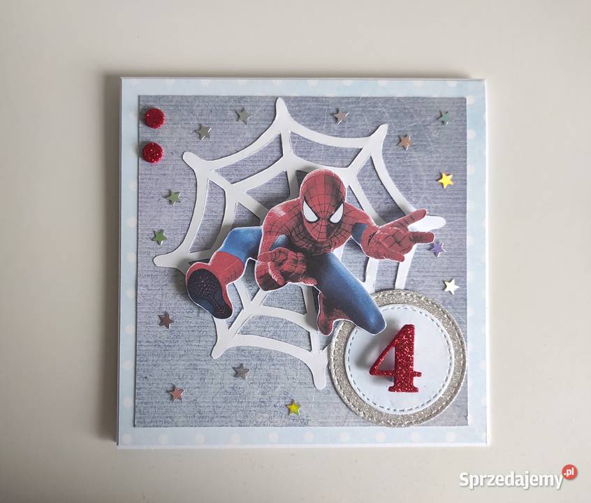 Kartka ręcznie robiona na urodziny urodzinowa Łódź