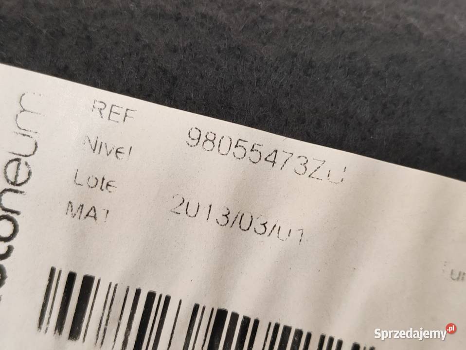 Boczek Tapicerka Bagażnika Lewa Citroen C Pleszew