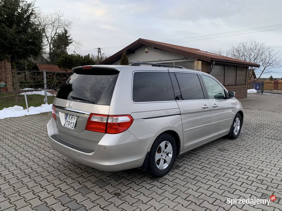 HONDA ODYSSEY TOURING 7 osob LPG skory serwisie Odyssey Kraków